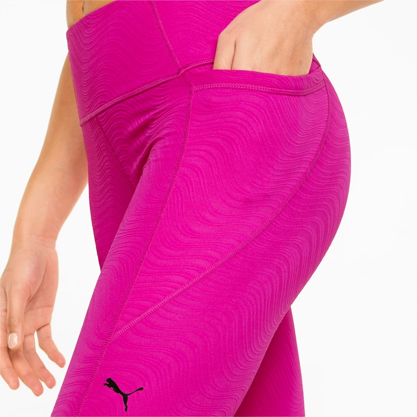 Damen Leggins Puma Flawless High Waist 7/8 Tight Deep Orchid