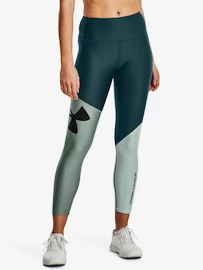 Damen Leggins Under Armour Colorblock Ankle Leg-GRN