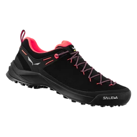 Damen-Outdoorschuhe Salewa WILDFIRE LEATHER Black/Fluo Coral