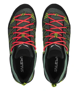 Damen-Outdoorschuhe Salewa  WS MTN Trainer Lite GTX Feld Green/Fluo Coral