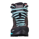 Damen-Outdoorschuhe Salewa  WS MTN Trainer Mid GTX Magnet/Viridian Green