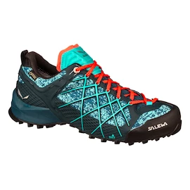 Damen-Outdoorschuhe Salewa WS Wildfire GTX Blue Poseidon/Capri