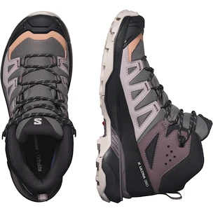 Damen-Outdoorschuhe Salomon X Ultra 360 Mid Gore-Tex Plum Kitten/Phantom/Cork