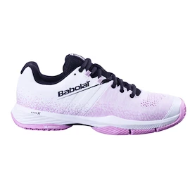 Damen Padelschuhe Babolat Sensa Women White/ Lilac