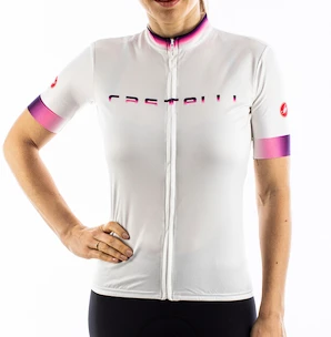 Damen-Radtrikot Castelli  Gradient Jersey Ivory L