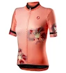 Damen-Radtrikot Castelli  Primavera Jersey Peach Echo XL