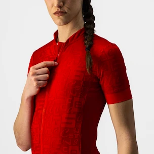 Damen-Radtrikot Castelli  Promessa Jacquard