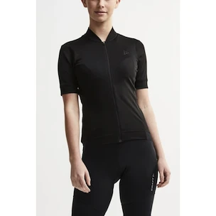 Damen-Radtrikot Craft  Essence black