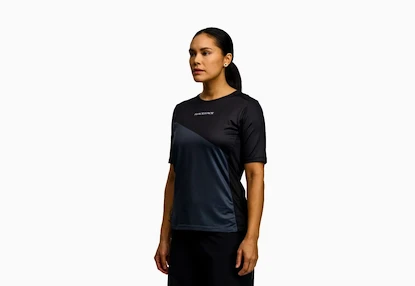 Damen-Radtrikot Race Face  Indy SS Black