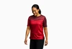 Damen-Radtrikot Race Face  Indy SS Dark Red