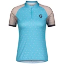 Damen-Radtrikot Scott  Endurance 30 S/Sl Breeze Blue/Blush Pink S