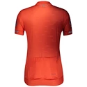 Damen-Radtrikot Scott  RC Pro S/Sl Flame Red/Glace Blue