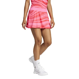 Damen Rock adidas  Club Graphic Skirt Lucid Pink M