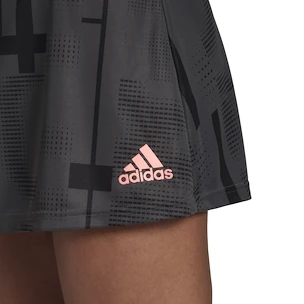 Damen Rock adidas  Club Graphic Tennis Skirt Grey M