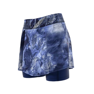 Damen Rock adidas  Melbourne Tennis Skirt Multicolor/Blue M