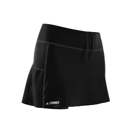 Damen Rock adidas W Agravic Skort BLACK/WHITE