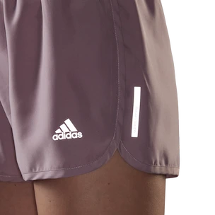 Damen Shorts adidas  Run Shorts Magic Mauve XL 4"