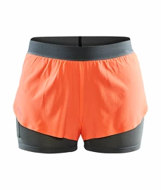 Damen Shorts Craft  Vent 2v1 Orange