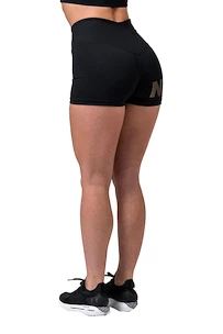 Damen Shorts Nebbia  Gold Print 828 black