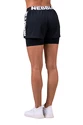 Damen Shorts Nebbia Hero Fast&Furious Double Layer shorts 527 black
