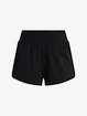 Damen Shorts Under Armour  Flex Woven 2-in-1 Short-BLK