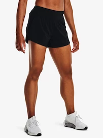 Damen Shorts Under Armour Flex Woven 2-in-1 Short-BLK