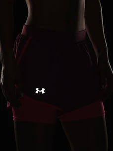 Damen Shorts Under Armour  Fly By 2.0 2N1 Short-PNK