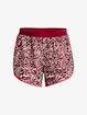 Damen Shorts Under Armour  Fly By 2.0 Printed Short -PNK