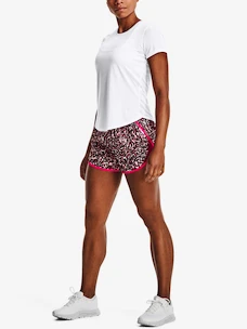 Damen Shorts Under Armour  Fly By 2.0 Printed Short -PNK