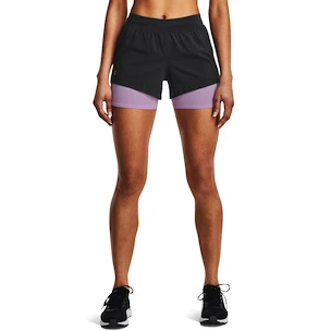 Damen Shorts Under Armour  Iso-Chill Run 2N1 Short-GRY