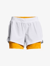 Damen Shorts Under Armour Iso-Chill Run 2N1 Short-WHT