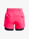 Damen Shorts Under Armour  RUN STAMINA 2IN1 SHORT-PNK