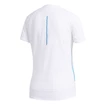 Damen T-Shirt adidas  25/7 Rise Up N Run Parley white