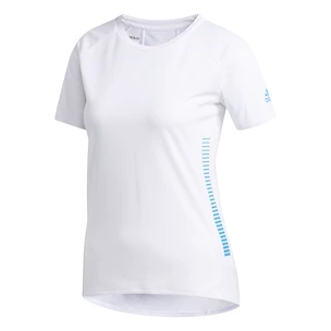 Damen T-Shirt adidas  25/7 Rise Up N Run Parley white L