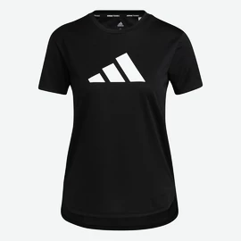 Damen T-Shirt adidas Bos Logo Tee Black/White