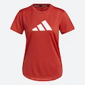 Damen T-Shirt adidas  Bos Logo Tee Crered/White