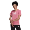 Damen T-Shirt adidas  Primeblue Designed 2 Move Logo Sport Tee Rose Tone