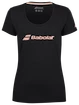 Damen T-Shirt Babolat  Exercise Babolat Tee Women Black L