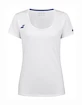 Damen T-Shirt Babolat  Play Cap Sleeve Top Women White/White M