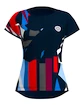 Damen T-Shirt BIDI BADU  New York 2024 Capsleeve Dark Blue/Red