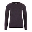 Damen T-Shirt Craft Core Dry Active Comfort LS Dark Plum