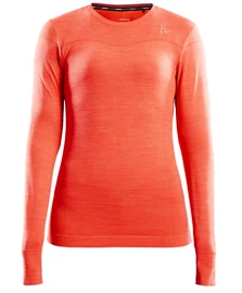 Damen T-Shirt Craft Keep WARM Fuseknit Comfort LS pink