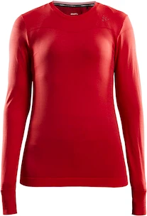 Damen T-Shirt Craft Keep WARM Fuseknit Comfort LS red L