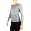 Damen T-Shirt Endurance  Kusina Melange Sustainable LS Tee Grey