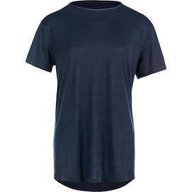 Damen T-Shirt Endurance  Lizzy Slub Midnight Blue