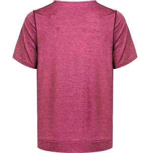 Damen T-Shirt Endurance  Q Bree Melange SS Tee Wine 46