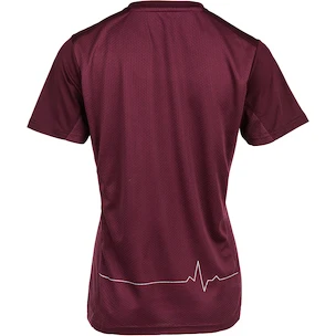 Damen T-Shirt Endurance  Tech Elite X1 SS Tee Wine 34