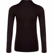 Damen T-Shirt Endurance  Yalia Seamless Wool Print LS Baselayer Dark Purple