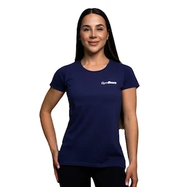 Damen T-Shirt GymBeam Basic Navy Blue