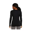 Damen T-Shirt Icebreaker Merino 200 Oasis LS Crewe Mountain Pulse Black